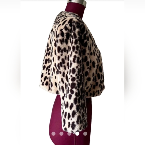 AQUA Women’s Animal Print Dressy Bolero - Picture 3 of 12